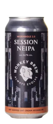 Monkey Brew Wormhole 2.0 44 IPA Bier kopen