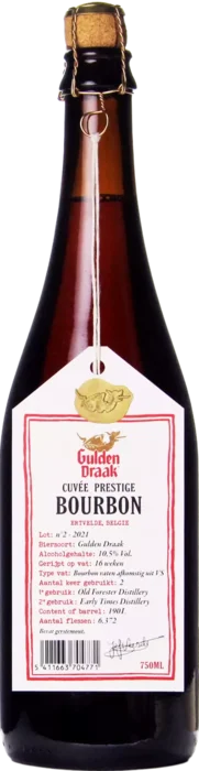 Van Steenberge Gulden Draak Cuvée Prestige Bourbon 2021 75 Quadrupel Bier kopen
