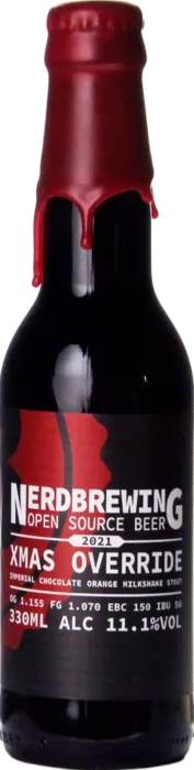 Nerdbrewing Xmas Override Imperial Chocolate Orange Milkshake Stout 2021 33 Stout Bier kopen