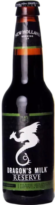 New Holland Dragon’s Milk Reserve: Rye Barrel-Aged Stout With Cinnamon, Toasted Chilies And Vanilla Extract (2022-1) 35,5 Stout Bier kaufen