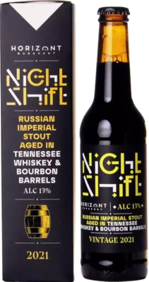 Horizont Night Shift Vintage 2021 RIS Tennessee Whiskey & Bourbon Barrels 33 Stout Bier kaufen