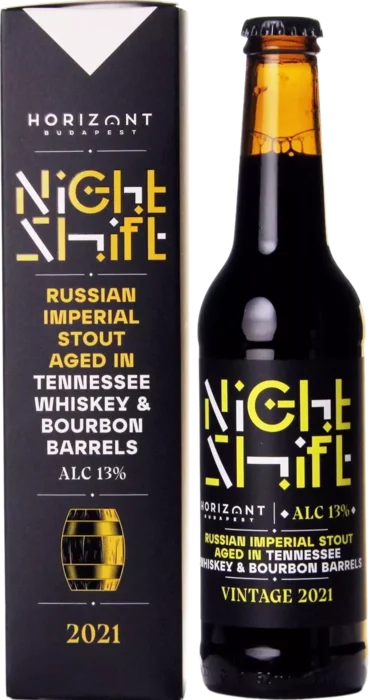 Horizont Night Shift Vintage 2021 RIS Tennessee Whiskey & Bourbon Barrels 33 Stout Bier kaufen