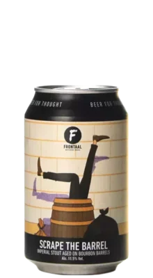 Frontaal Scrape The Barrel 33 Stout Bier kaufen