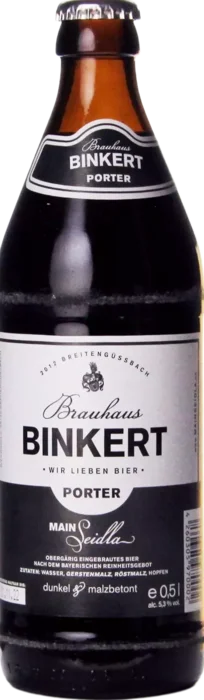 Brauhaus Binkert Main Seidla Porter 50 Porter Bier kopen