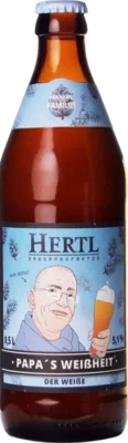 Hertl Papa's Weissheit 50 Weizen Bier kopen