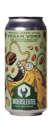 De Moersleutel Vegan Vons Peanut Butter Brownie Chomper 44 Stout Bier kopen