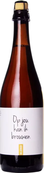 Op Jou Kan Ik Brouwen 75 Blond Bier kopen
