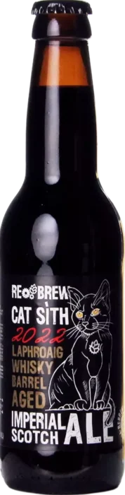 Rebrew Cat Sìth Imperial Scotch Ale 2022. Laphroaig Whisky Barrel Aged 33 Barley Wine Bier kopen