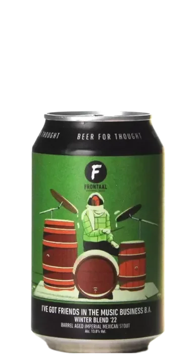 Frontaal / The Bruery I've Got Friends In The Music Business Winter Blend 2022 33 Stout Bier kopen