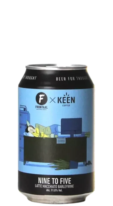 Frontaal / Keen Coffee Nine To Five 33 Barley Wine Bier kopen