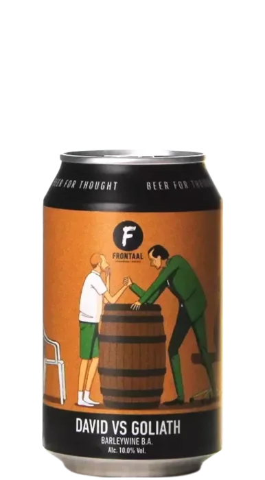 Frontaal David vs Goliath 33 Barley Wine Bier kopen
