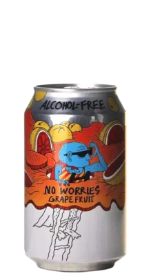 Lervig No Worries Grapefruit 33 Alcoholvrij Bier kopen