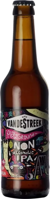 VandeStreek Playground Alcohol Vrij IPA fles 33 Alcoholvrij Bier kopen