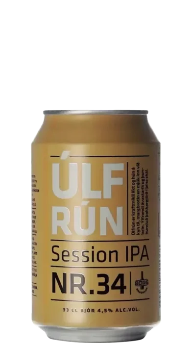 Borg Brugghus Ulfrun nr.34 33 Blikbier Bier kopen