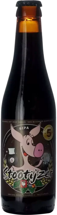 Het Roze Varken Stootijzer 33 Black IPA Bier kopen