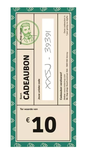Geschenkgutschein 10€ Bier kaufen