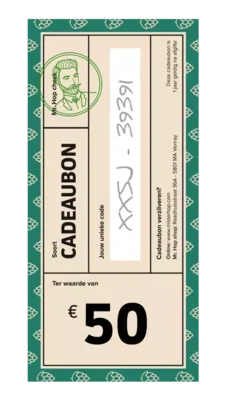 Geschenkgutschein 50€ Bier kaufen