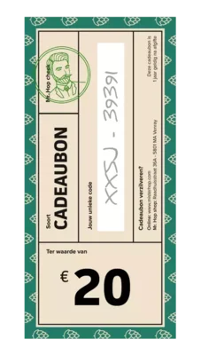 Geschenkgutschein 20€ Bier kaufen