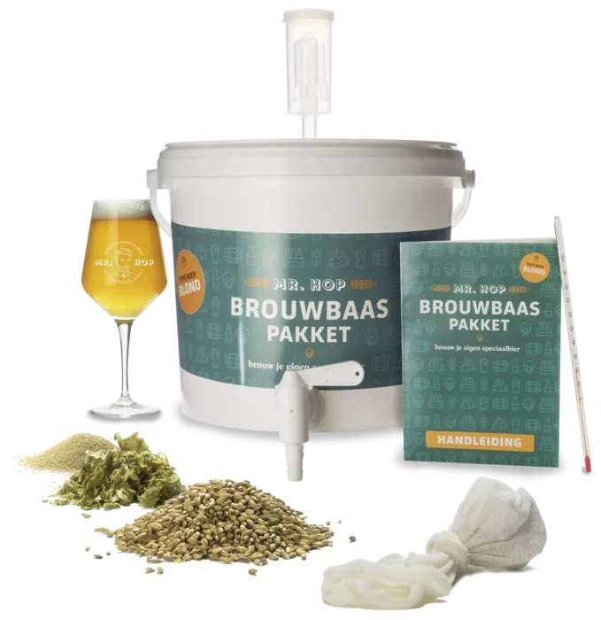 Mr. Hop Brouwbaas pakket - Blond Bier kopen