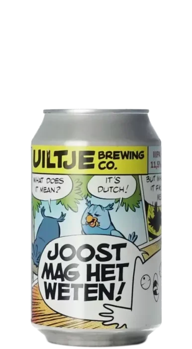Het Uiltje Joost Mag Het Weten Blik 33 IPA Bier kopen