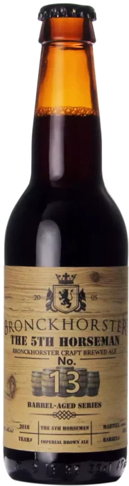Bronckhorster Barrel Aged Serie No.13 The 5th Horseman (Imp. brown ale Martell cognac BA) 33 Bruin Bier kopen