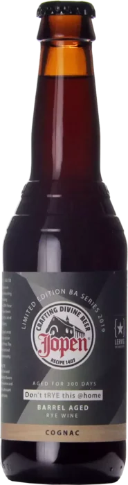 Jopen don't tRYE this @home 2019 Cognac Barrel Aged 33 Barley Wine Bier kopen