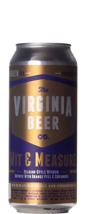 The Virginia Beer Company Wit & Measure 47,3 Wit Bier kopen