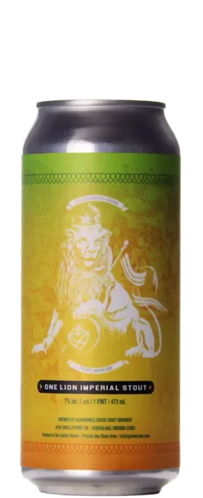 Lickinghole Creek One Lion 47,3 Stout Bier kopen