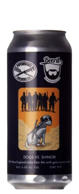 Beer'd Brewing Company Dogs vs. Shinobi 47,3 IPA Bier kopen