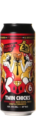 Funky Fluid / Hidden Springs Twin Chicks 50 Stout Bier kaufen