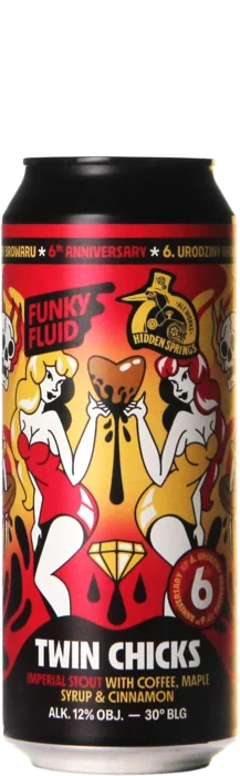 Funky Fluid / Hidden Springs Twin Chicks 50 Stout Bier kaufen