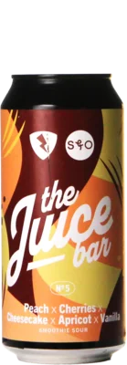 Rock City The Juice Bar 5 Peach Cherries Cheesecake Apricot Vanilla 44 Sauerbier Bier kaufen