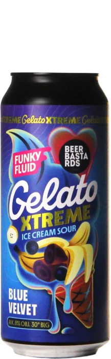 Funky Fluid / Beer Bastards Gelato XTREME: Blue Velvet 50 Zuurbier Bier kopen