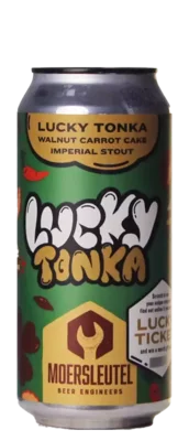 De Moersleutel Lucky Tonka Walnut Carrot Cake 44 Stout Bier kopen