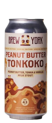 Brew York Peanut Butter Tonkoko 44 Stout Bier kaufen