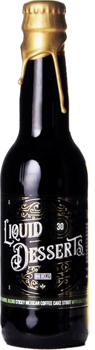 Big Belly Liquid Desserts #30 2 Yr Barrel Blend Sticky Mexican Coffee Cake Stout With Nuts 33 Stout Bier kaufen