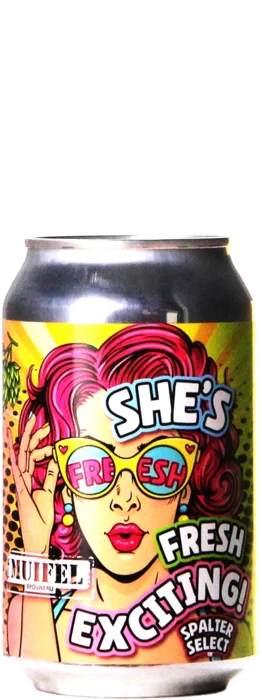 Muifel She's Fresh Fresh Exciting 2025 33 Pils Bier kopen