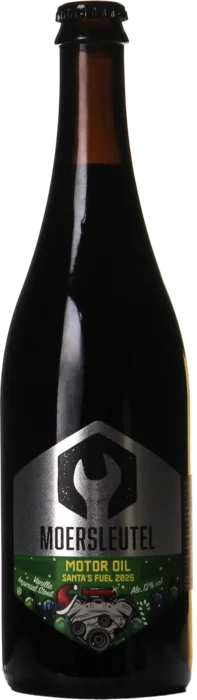 De Moersleutel Motor Oil Santa's Fuel 2025 75cl 75 Stout Bier kopen