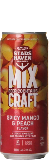 Stadshaven Mix Craft Spicy Mango & Peach 33 Mixdrank Bier kopen