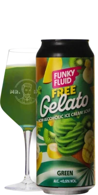 Funky Fluid Free Gelato: Green 50 Alcoholvrij Bier kopen