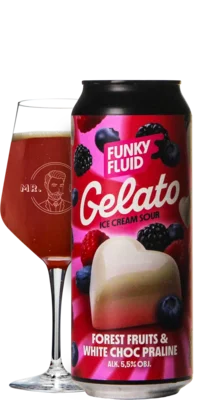Funky Fluid Gelato: Forest Fruits & White Choc Praline 50 Smoothie Bier Bier kaufen
