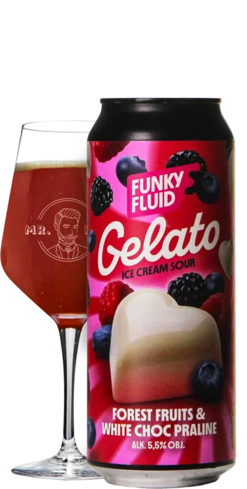 Funky Fluid Gelato: Forest Fruits & White Choc Praline 50 Smoothie Bier Bier kaufen