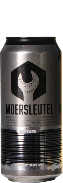 De Moersleutel Barcode Silver & Jet Black 44 Stout Bier kaufen