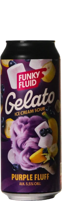 Funky Fluid Gelato: Purple Fluff 50 Smoothie Bier Bier kopen