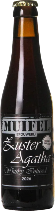 Muifel Zuster Agatha Whisky Infused 2026 33 Quadrupel Bier kaufen