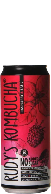 Rudy's Kombucha Raspberry & Basil 33 Alkoholfrei Bier kaufen