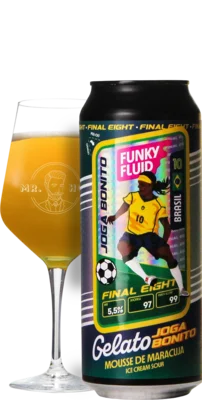 Funky Fluid Gelato: Joga Bonito (Final Eight - Brasil) 50 Smoothie Bier Bier kopen