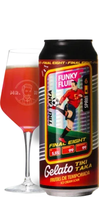 Funky Fluid Gelato: Tiki Taka (Final Eight - Spain) 50 Smoothie Bier Bier kopen