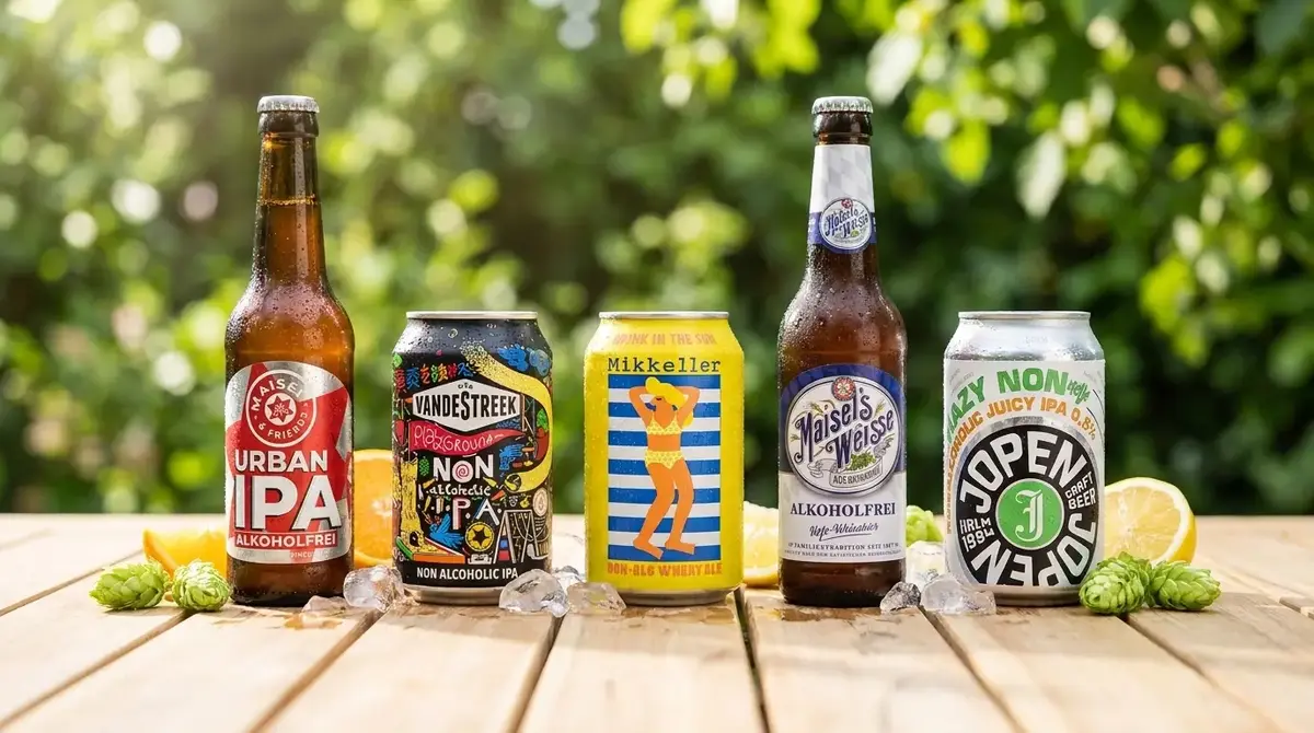 Alcoholvrije bieren voor de zomer