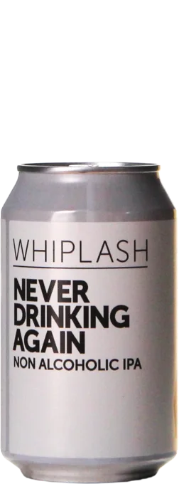 Whiplash Never Drinking Again 33 Alcoholvrij Bier kopen